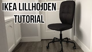 Ikea Lillhojden Office Chair Tutorial [upl. by Lubbi]