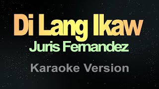 Di Lang Ikaw  Juris Karaoke Version [upl. by Llatsyrk604]