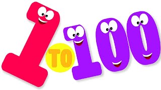 Big Numbers Song  1100 song  video For children [upl. by Yaned]