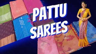 Very Reasonable cost lite weight pattu Sarees available in Sana Saree shop smartfamilyvlogs3524 [upl. by Goren516]