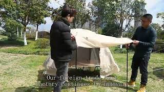 Waterproof tent Wholesaler Chinese Good Cheapest Cheap [upl. by Assenaj]