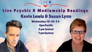 LIVE Personal Psychic Mediumship Readings With Susan amp Kevin [upl. by Laemaj]