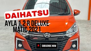 MOBIL KEREN HARGA MURMER TAHUN MUDA🔥  AYLA 12 R DELUXE MATIC 2021 [upl. by Emiaj]