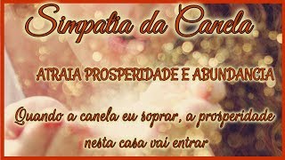 SIMPATIA DA CANELA PARA ATRAIR PROSPERIDADE l 1º DIA DO MES [upl. by Annauqaj757]