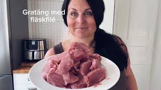 wwwmadameedithse  Gratäng med fläskfilé [upl. by Mis854]