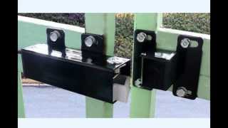 ALEKO® Electric Lock LM149 for 24V Swing Gate Opener [upl. by Tini]