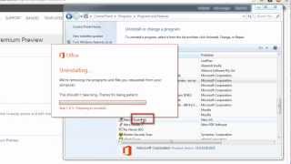 How to Uninstall Office 2013 Preview [upl. by Nayhr]