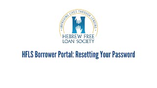 Borrower Portal Resetting Your Password [upl. by Christan]