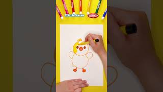 Disegnamo un Pulcino 🐥 disegniperbambini scuoladidisegno  Coccole Sonore [upl. by Alocin]