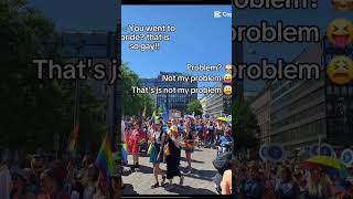 my pic from Helsinki pride but im so sorry idk why the vid is so corrupted [upl. by Bennet696]