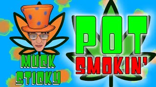 Muck Sticky  “Pot Smokin” Official Lyric Video [upl. by Akcirahs]