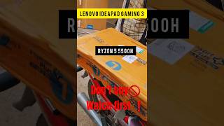 Lenovo IdeaPad Gaming 3  Ryzen 5 5500H  RTX 2050  shorts lenovoideapadgaming3 [upl. by Nace]