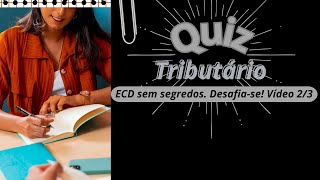 ECD Simplificada Mas Será Que Você Passa no Quiz [upl. by Llenrup412]