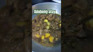 Adobong atay recipe recipe food cooking youtubeshorts food shortvideo trending [upl. by Nnairac29]