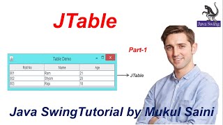 JAVA Tutorial 3  How to Search record from JTable in Java using JTextField and Search Button [upl. by Ajnat]