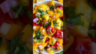 Spicy Mango Salsa  Grilled amp Juicy Pineapple Salsa  Easy amp Healthy Salsa Recipes [upl. by Nidnal]