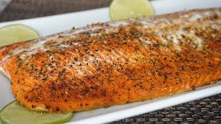 How to Make Oven Baked SalmonThe Best Salmon Recipe [upl. by Rhiamon]