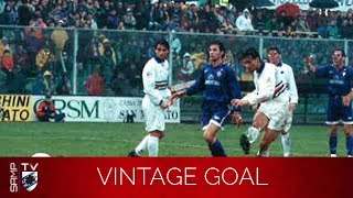 Vintage Goal Franceschetti vs Fiorentina [upl. by Nosidam78]