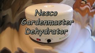 Nesco American Harvest Gardenmaster DehydratorUnboxing and Demo [upl. by Kinelski]