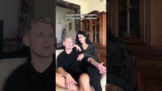 Zna sva moja pitanja 😂 funny familija comedy humor balkanlife balkan couple [upl. by Earazed]