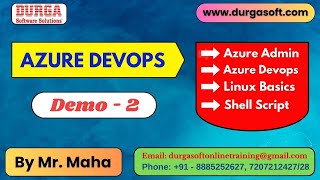 AZURE DEVOPS tutorials  Demo  2  by Mr Maha On 03102024 6AM IST [upl. by Denie]