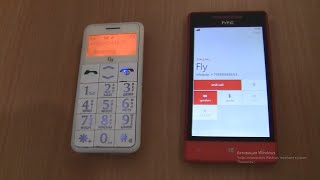 incoming call amp Outgoing call at the Same Time Htc 8sFly Ezzy 2 [upl. by Anatollo522]