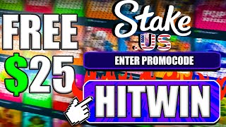 Stake US Promo Code quotHITWINquot — VIP Bonus Code on Stake VIP promocode review [upl. by Cirilo440]