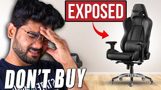 GAMING CHAIR EXPOSED 😮😂 [upl. by Croydon]