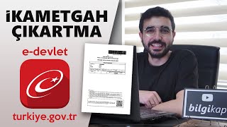 EDevlet İkametgah Çıkarma  İkametgah Belgesi Nasıl Alınır [upl. by Oalsinatse]