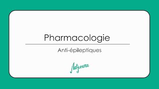 Tutorat pharmacologie  Antiepileptiques [upl. by Rodoeht]