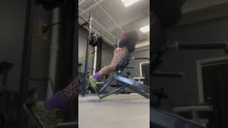 45 degree back extension glute focus [upl. by Fogarty]