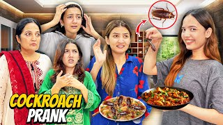 Khanay Mein Cockroach Daal Dia🤣Prank On My Family😱Sistrology [upl. by Rashida]