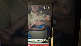 Virat Kohlis son Akaay Kohli spotted at the 1st time on Camera in Optus Stadium [upl. by Cathey]