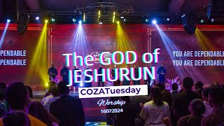 The God of Jeshurun  Worship Moment with COZA City Music  COZATuesdays 16072024 [upl. by Gershon712]