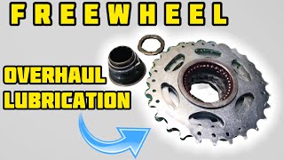 How to unassembling and lubrication your freewheel in 5minutes  SHIMANO 7 Speed [upl. by Desmond]