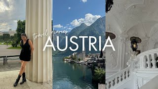 austria travel diaries  exploring hallstatt amp vienna [upl. by Shimkus]