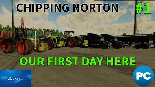 our first day herediddly squat farmchipping nortonfarming simulator 22 [upl. by Harret490]