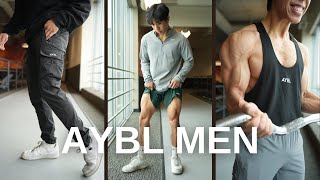 The Best Gym Clothing Brand for Short Men  AYBL Men Try On Haul [upl. by Anav]