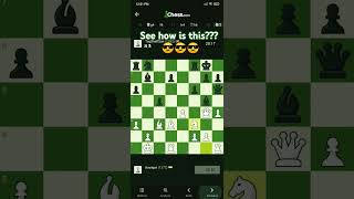 See how is this 😎😎😎shorts trending gaming chess beginners trap [upl. by Harim667]