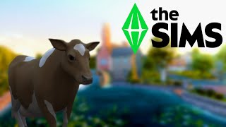 The Sims 4 Çiftlikte Sakin Bir Gün 🌿🐄  Kamera Dışında Oynadığım Sim’le Chill Takılıyoruz [upl. by Asilahs]