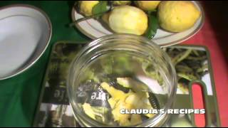 LIMONCELLO  CLAUDIAS RECIPES [upl. by Percival381]