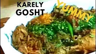 Karela Gosht Recipe  Kareela Gosht Recipe  Urdu  Hindi  Bittergaurd Chicken [upl. by Hashum]