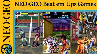 Top 8 Best Neo Geo Beat em Ups Games [upl. by Brandes]