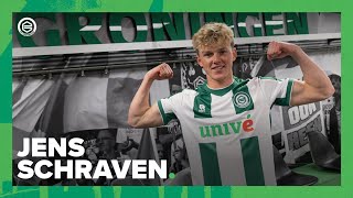 ✍️ Jens Schraven tekent contract tot 2025  Opleiding FC Groningen [upl. by Barna]