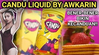 CANDU LIQUID BY AWKARIN  STRAWBERRY CHEESECAKE CRACKERZ [upl. by Boudreaux971]