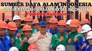 SDA INDONESIA UNTUK RAKYAT  Prabowo Subianto [upl. by Roman789]