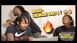 DRAKE ENDED KENDRICK DRAKE  THE HEART PART 6 REACTION [upl. by Ecnaled]