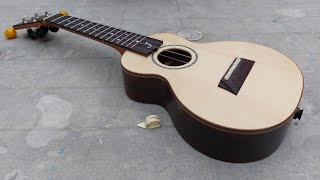 Demonstration Dirk Jungbluth Sopran Ukulele Improvisation amp quotAll of mequot [upl. by Nirhtak]