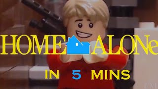 Lego Home Alone In 5 Mins [upl. by Kala]