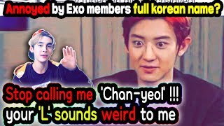 how to pronounce EXO real names perfectly in Korean [upl. by Idnat433]